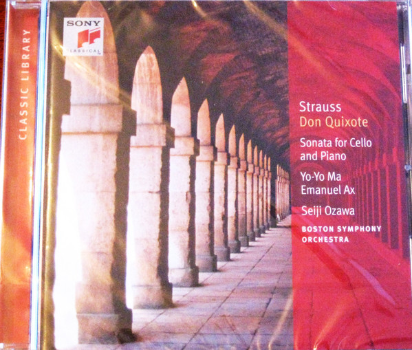 Richard Strauss, Yo-Yo Ma, Emanuel Ax, Seiji Ozawa, Boston Symphony Orchestra-0