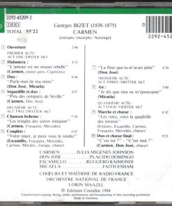 Julia Migenes Johnson / Placido Domingo / Ruggero Raimondi / Faith Esham – Orchestre National De France / Chœur* Et Maîtrise De Radio France / Lorin Maazel-1
