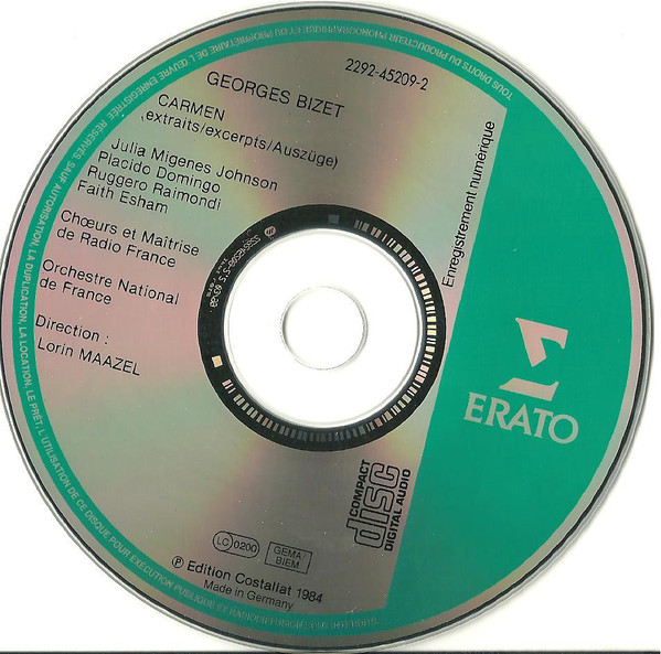 Julia Migenes Johnson / Placido Domingo / Ruggero Raimondi / Faith Esham – Orchestre National De France / Chœur* Et Maîtrise De Radio France / Lorin Maazel-2