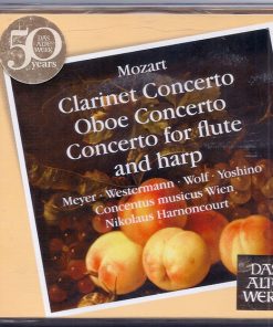 Wolfgang Amadeus Mozart - Wolfgang Meyer (3) . Hans-Peter Westermann . Robert Wolf (2) . Naoko Yoshino . Concentus Musicus Wien, Nikolaus Harnoncourt-1