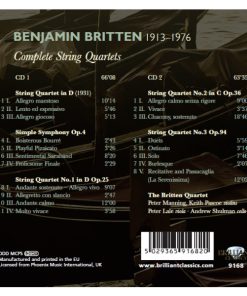 Britten* - The Britten Quartet*-1