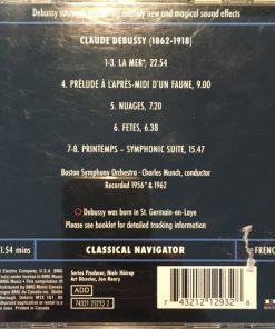 Debussy* - Boston Symphony Orchestra, Charles Munch-1