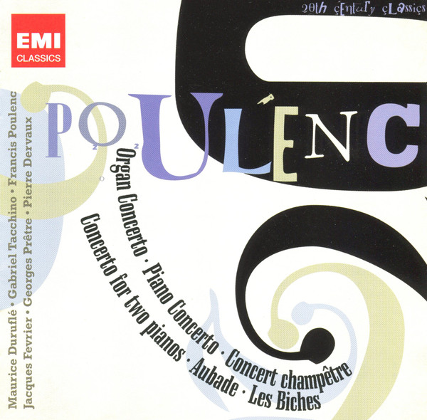 Poulenc* - Maurice Duruflé • Gabriel Tacchino • Francis Poulenc • Jacques Février • Georges Prêtre • Pierre Dervaux (2)-0