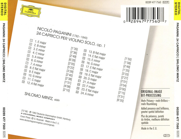 Paganini*, Shlomo Mintz-1
