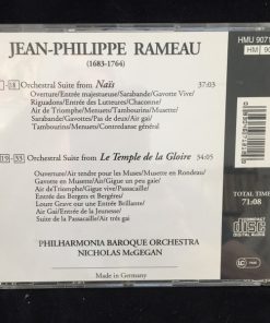 Rameau*, Nicholas McGegan, Philharmonia Baroque Orchestra-1