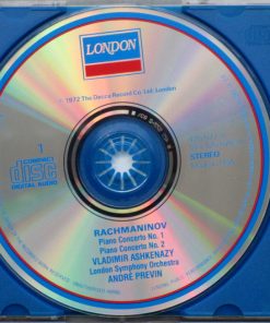 Sergei Rachmaninoff - Vladimir Ashkenazy, London Symphony Orchestra, André Previn-1