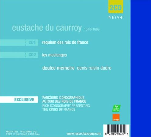 Du Caurroy* - Doulce Mémoire / Denis Raisin Dadre*-1