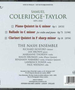 Samuel Coleridge-Taylor, The Nash Ensemble-1