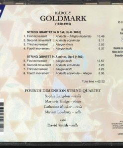 Károly Goldmark*, Fourth Dimension String Quartet-1