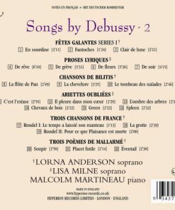 Debussy* - Lorna Anderson ∙ Lisa Milne ∙ Malcolm Martineau-1