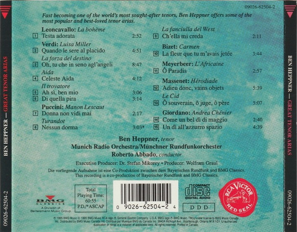 Ben Heppner, Munich Radio Orchestra*, Roberto Abbado-1