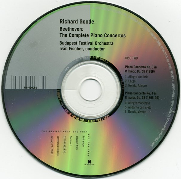 Beethoven*, Richard Goode, Iván Fischer*, Budapest Festival Orchestra-1