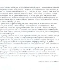Florilegium & Arakaendar Bolivia Choir*-3