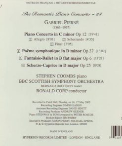 Pierné* - Stephen Coombs, BBC Scottish Symphony Orchestra, Ronald Corp-1