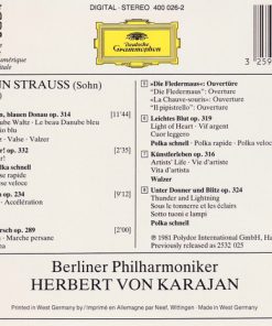 Johann Strauss* - Berliner Philharmoniker · Herbert von Karajan-1