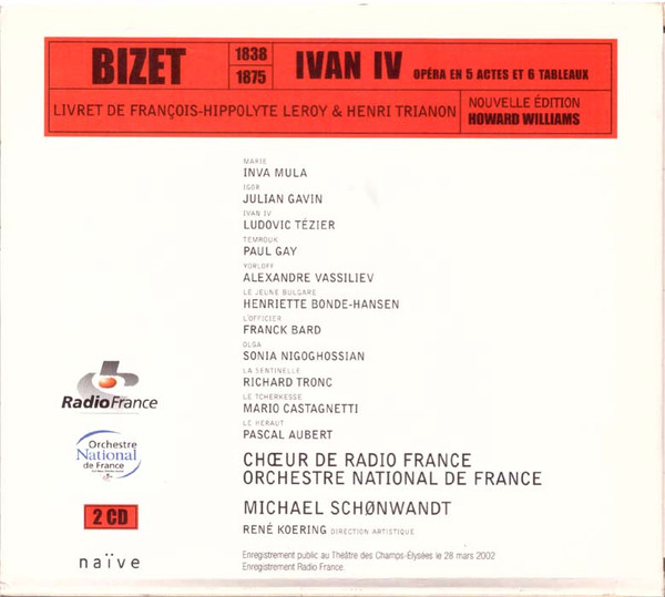 Bizet* : Inva Mula, J.Gavin*, L.Tézier*, Paul Gay (3), A.Vassiliev*, Chœur de Radio France, Orchestre National De France, M.Schønwandt*-1
