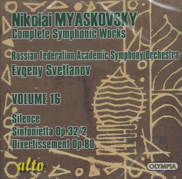 Nikolai Myaskovsky / Russian Federation Academic Symphony Orchestra*, Evgeny Svetlanov*-0