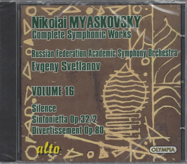 Nikolai Myaskovsky / Russian Federation Academic Symphony Orchestra*, Evgeny Svetlanov*-1