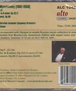 Nikolai Myaskovsky / Russian Federation Academic Symphony Orchestra*, Evgeny Svetlanov*-2