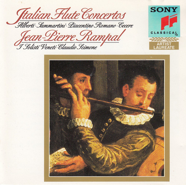 Jean-Pierre Rampal, I Solisti Veneti, Claudio Scimone, Alberti*, Sammartini*, Piacentino Romano*, Cecere*-0