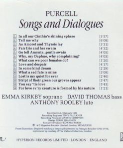 Henry Purcell - Emma Kirkby, David Thomas (9), Anthony Rooley-1
