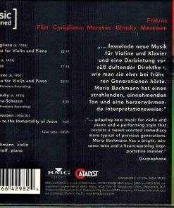 Arvo Pärt, John Corigliano, Paul Moravec, Albert Glinsky, Olivier Messiaen / Maria Bachmann, Jon Klibonoff-3