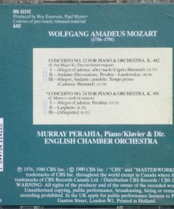 Wolfgang Amadeus Mozart - Murray Perahia, English Chamber Orchestra-1
