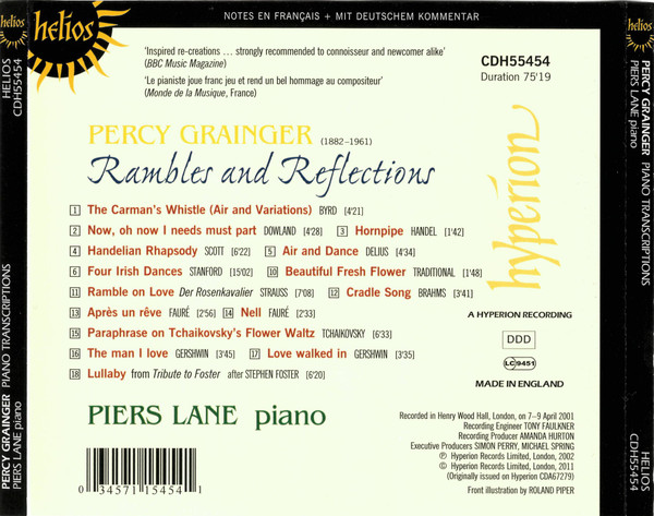Percy Grainger, Piers Lane-1