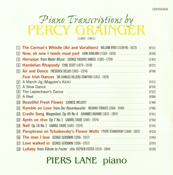 Percy Grainger, Piers Lane-3