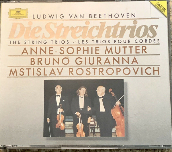Ludwig van Beethoven, Anne-Sophie Mutter, Bruno Giuranna, Mstislav Rostropovich-1