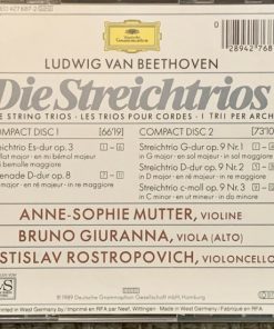 Ludwig van Beethoven, Anne-Sophie Mutter, Bruno Giuranna, Mstislav Rostropovich-2