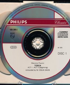 Puccini* - Montserrat Caballé, José Carreras, Ingvar Wixell - Orchestra Of The Royal Opera House Covent Garden* - Sir Colin Davis-2