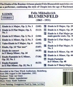Felix Mikhailovich Blumenfeld*, Daniel Blumenthal-1