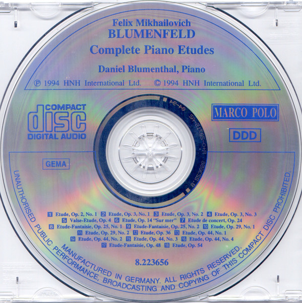 Felix Mikhailovich Blumenfeld*, Daniel Blumenthal-2