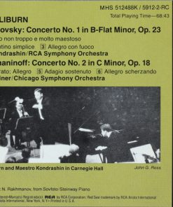 Pyotr Ilyich Tchaikovsky / Sergei Rachmaninoff - Van Cliburn, Kiril Kondrashin / RCA Victor Symphony Orchestra, Fritz Reiner / Chicago Symphony Orchestra-3