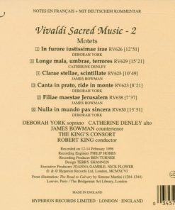 Vivaldi* / Deborah York, Catherine Denley, James Bowman (2), The King's Consort, Robert King (9)-1
