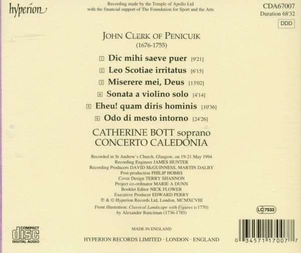 John Clerk - Catherine Bott, Concerto Caledonia-1