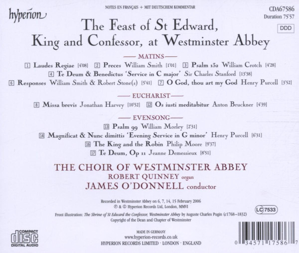 Various / The Choir Of Westminster Abbey, Robert Quinney, James O'Donnell (2)-1