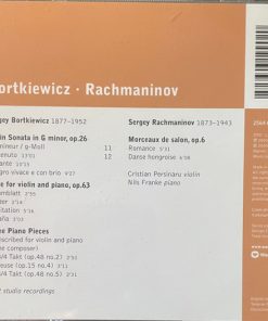 Sergei Bortkiewicz, Sergei Rachmaninoff - Cristian Persinaru, Nils Franke-2