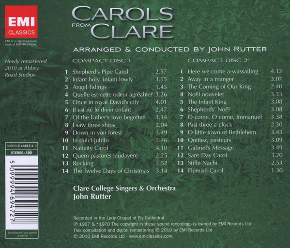 Clare College Singers* And Orchestra*-1