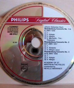 Bach* – Henryk Szeryng, Heinz Holliger, Carl Pini, Michala Petri, André Bernard, Academy of St. Martin-in-the-Fields*, Neville Marriner*-2