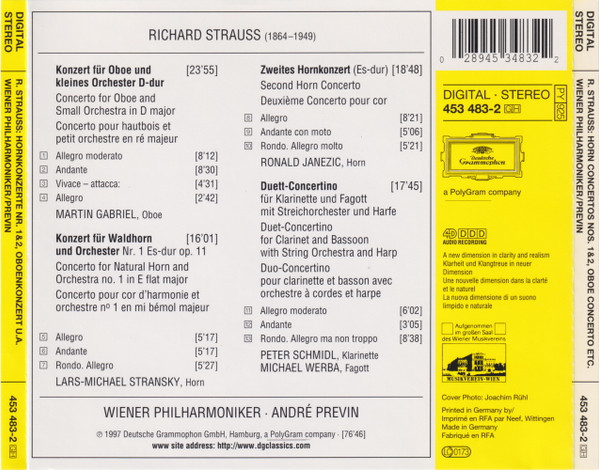 Richard Strauss · André Previn, Wiener Philharmoniker-1
