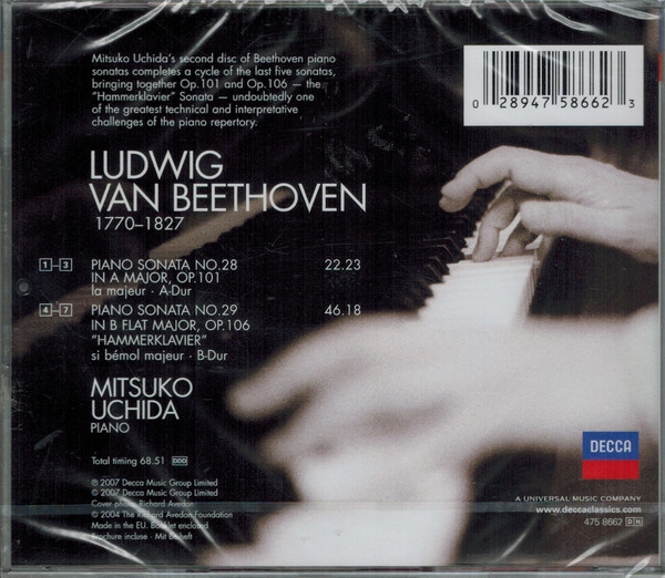 Mitsuko Uchida, Beethoven*-1