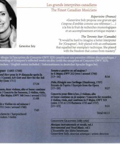 Graupner*, L'Ensemble Des Idées Heureuses*, Geneviève Soly-1