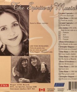 Les Voix Humaines, Suzie LeBlanc, Susie Napper, Margaret Little, Giovanni Coprario, Tobias Hume, John Jenkins (5), Alfonso Ferrabosco, Christopher Simpson (2)-1