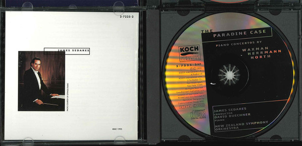 Herrmann*, Waxman*, North*, James Sedares, David Buechner, New Zealand Symphony Orchestra-2