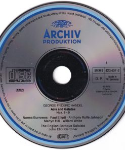 George Frideric Handel* - Norma Burrowes, Anthony Rolfe Johnson, Martyn Hill, Willard White, The English Baroque Soloists, John Eliot Gardiner-3