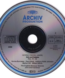 George Frideric Handel* - Norma Burrowes, Anthony Rolfe Johnson, Martyn Hill, Willard White, The English Baroque Soloists, John Eliot Gardiner-4