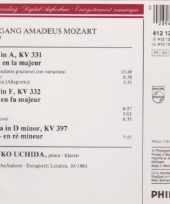 Wolfgang Amadeus Mozart, Mitsuko Uchida-1