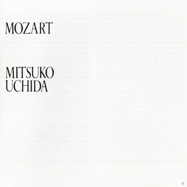 Wolfgang Amadeus Mozart, Mitsuko Uchida-4